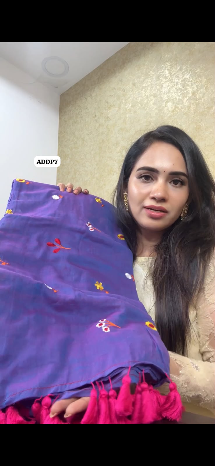Mul cotton saree with trending design offer😍Ⓜ️
