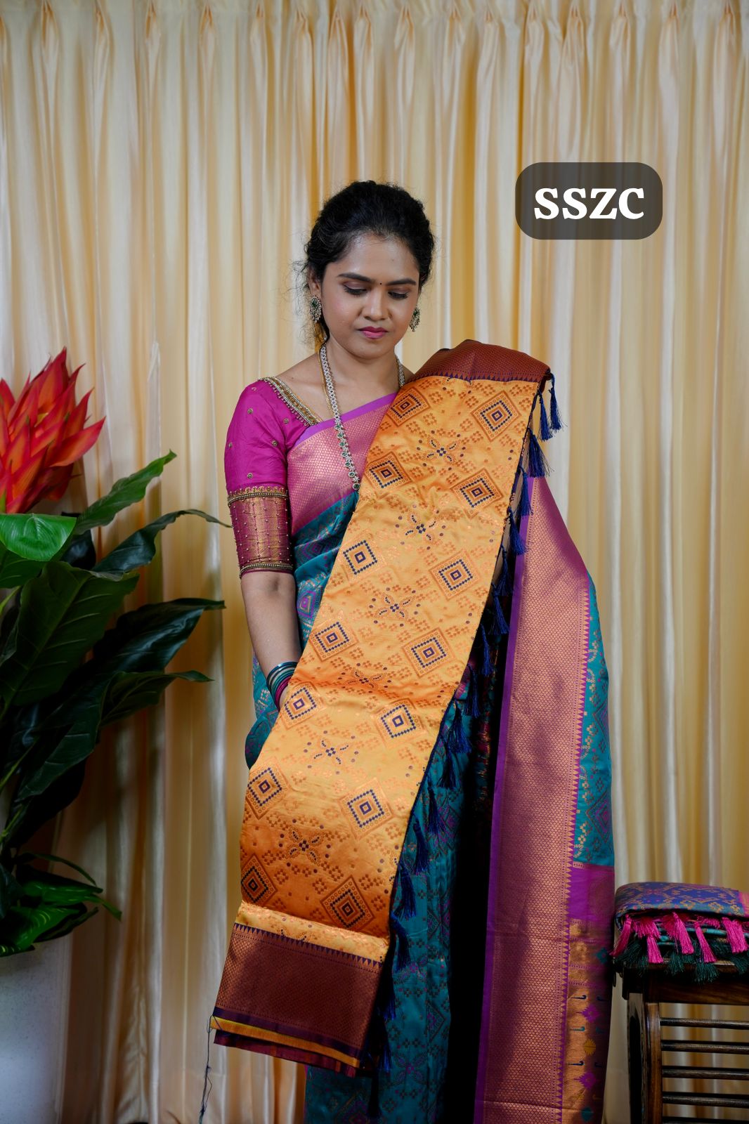 Pythani Semi silk saree🥰🥳