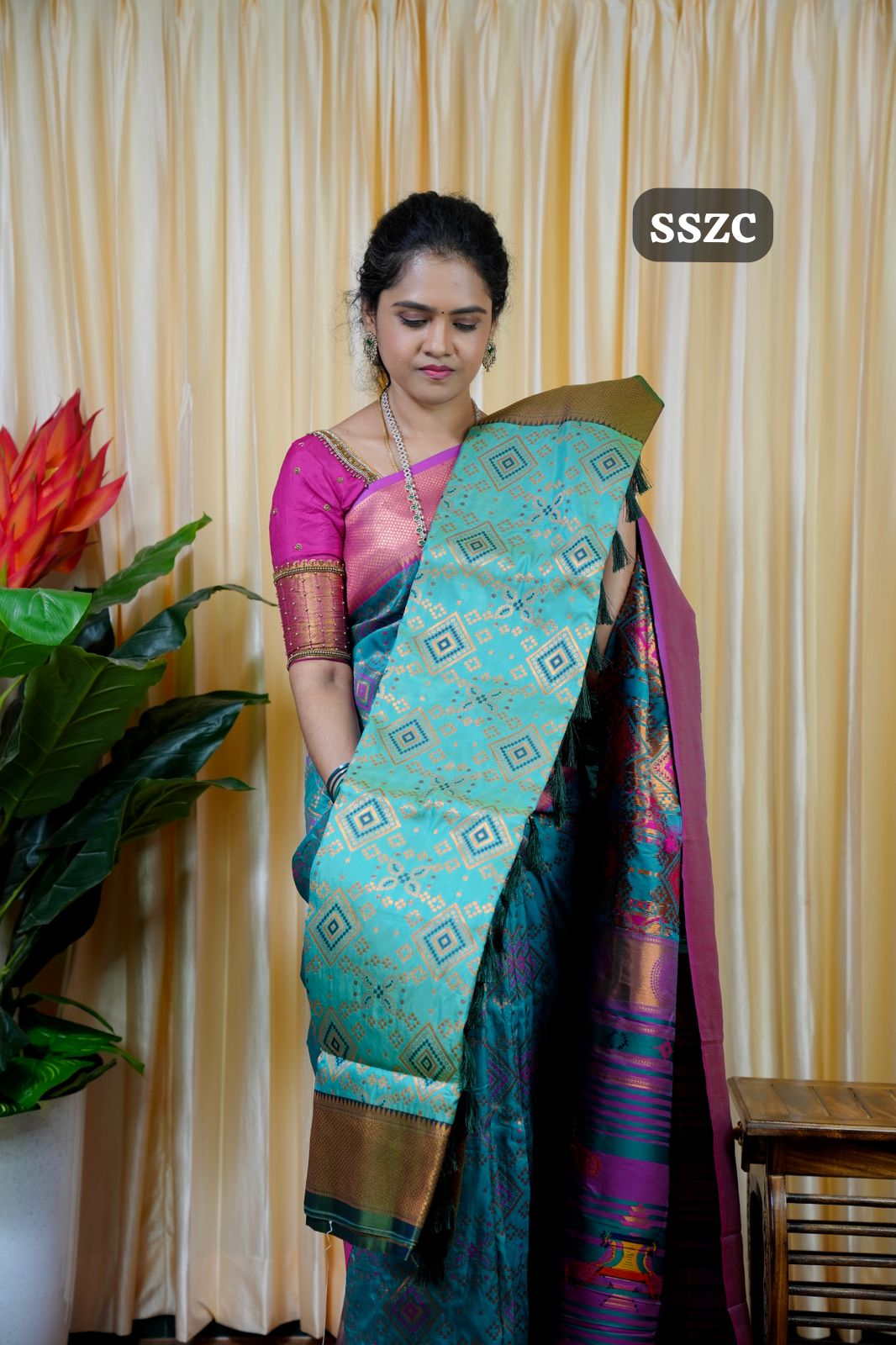 Pythani Semi silk saree🥰🥳