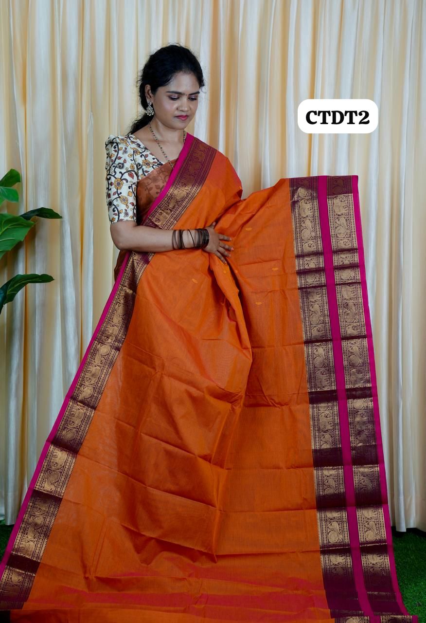Kanchi Cotton saree❌