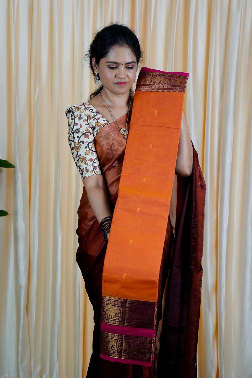 Kanchi Cotton saree❌