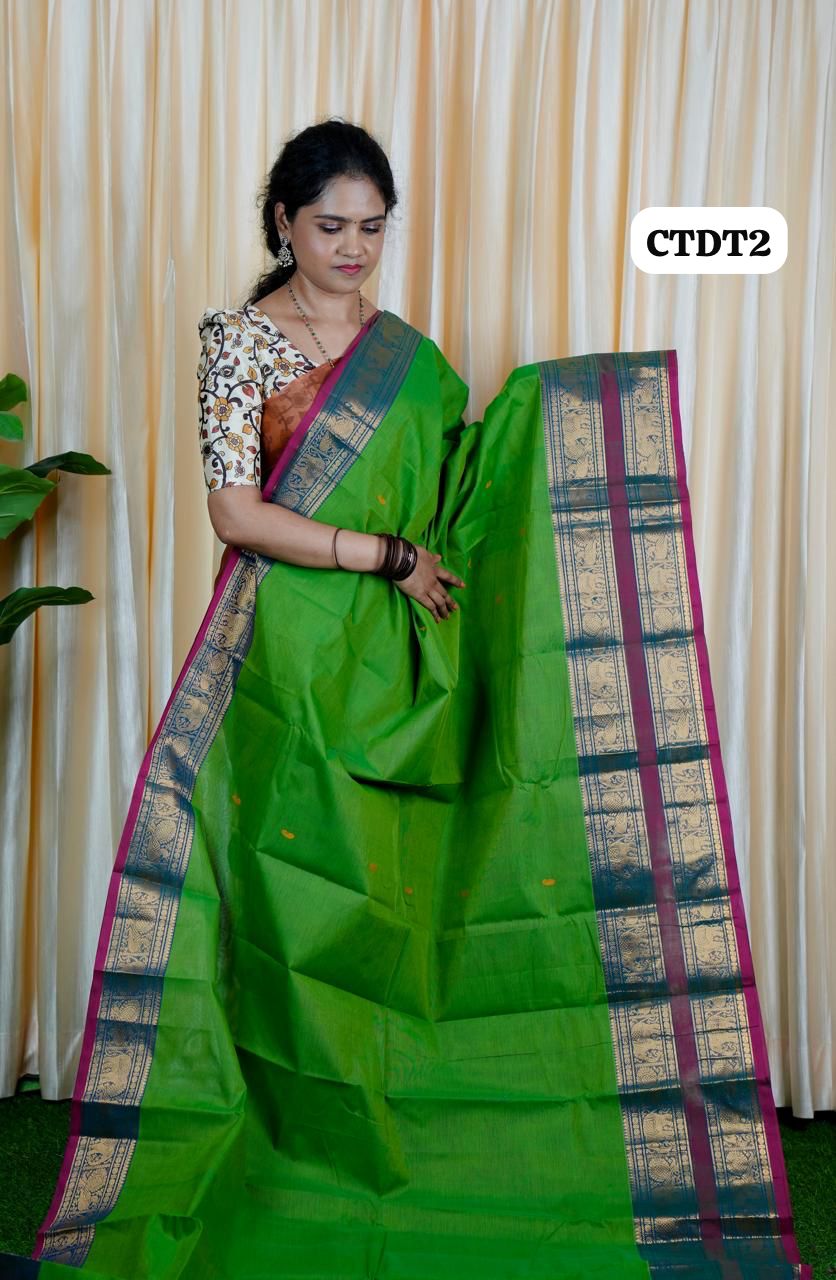Kanchi cotton saree❌