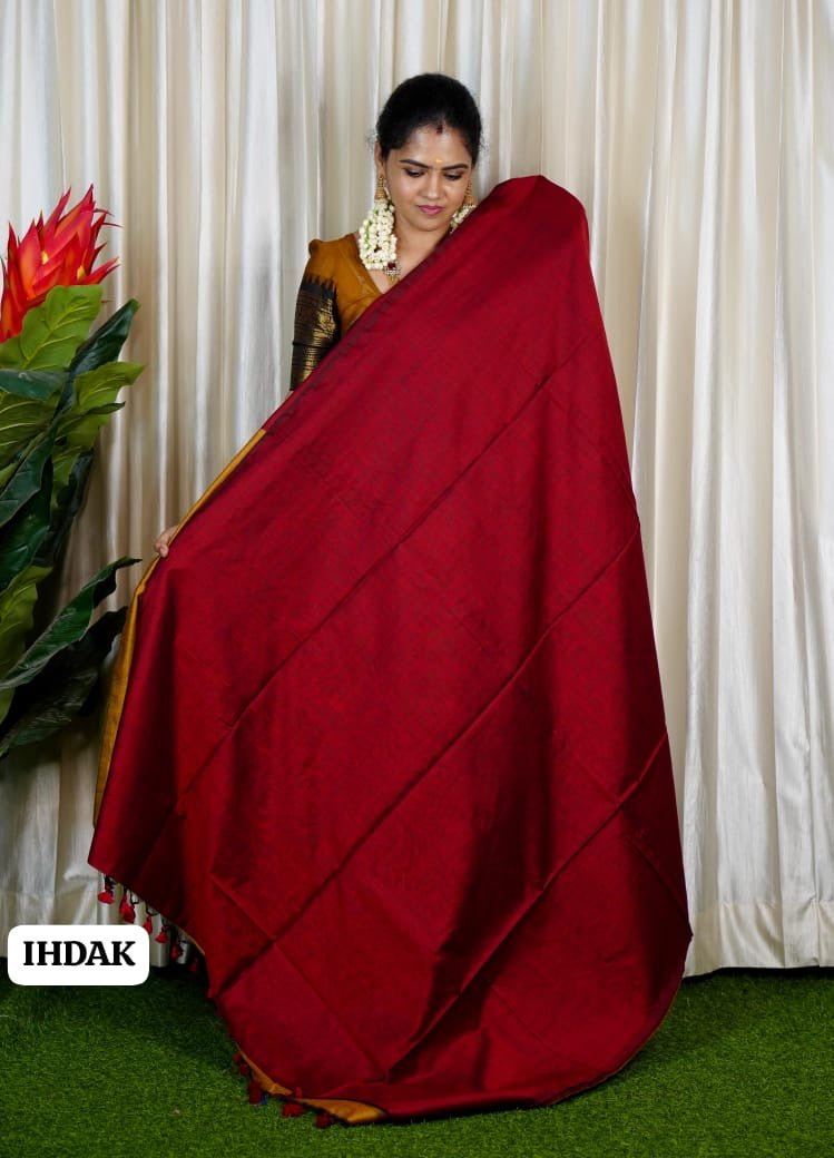 Kadhi cotton saree 🥳