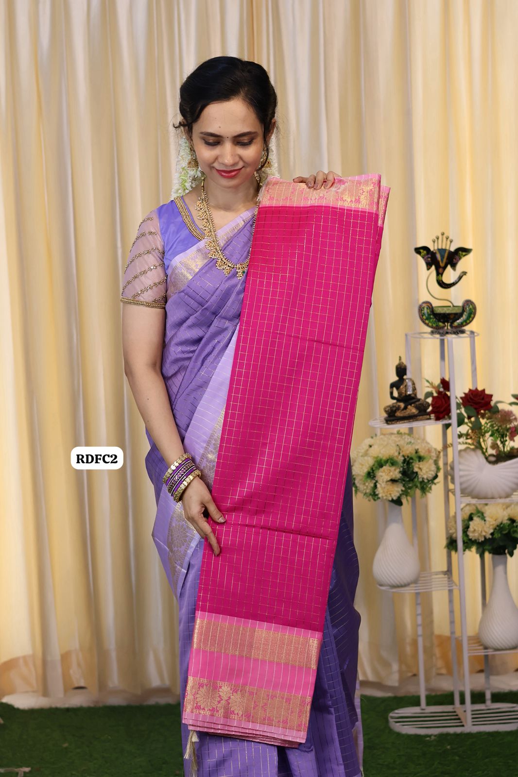 Traditional Katan semi silk saree😍🥳