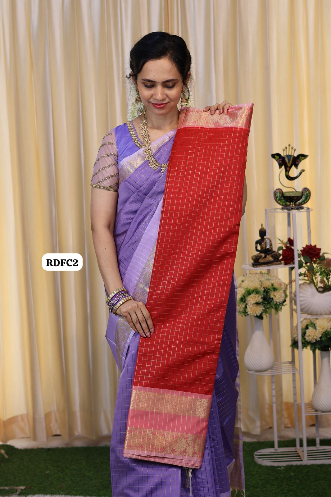 Traditional Katan semi silk saree😍🥳