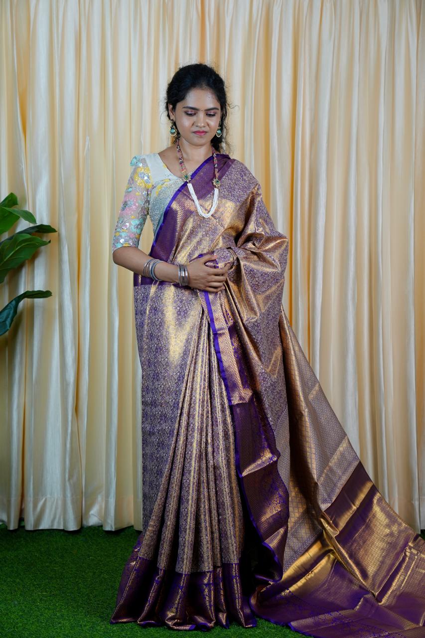 Kanchipuram semi silk saree prebookš„³
