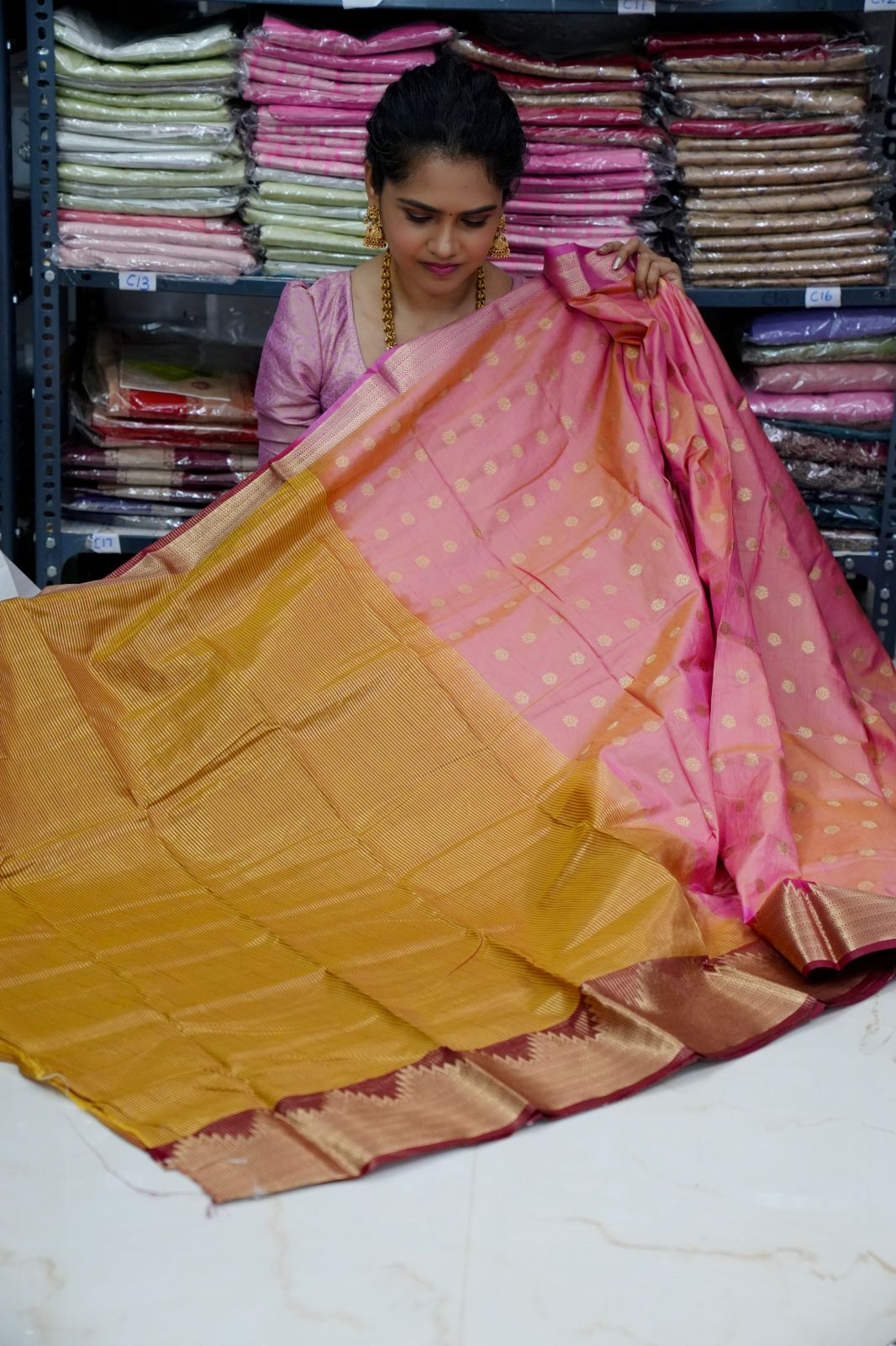 Kanchi soft silk Sarees