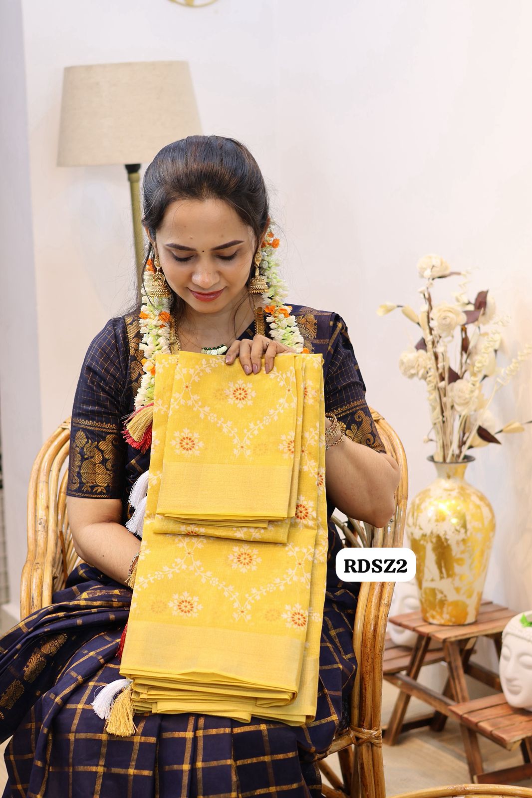 Cotton kota slub saree with running blouse🥳