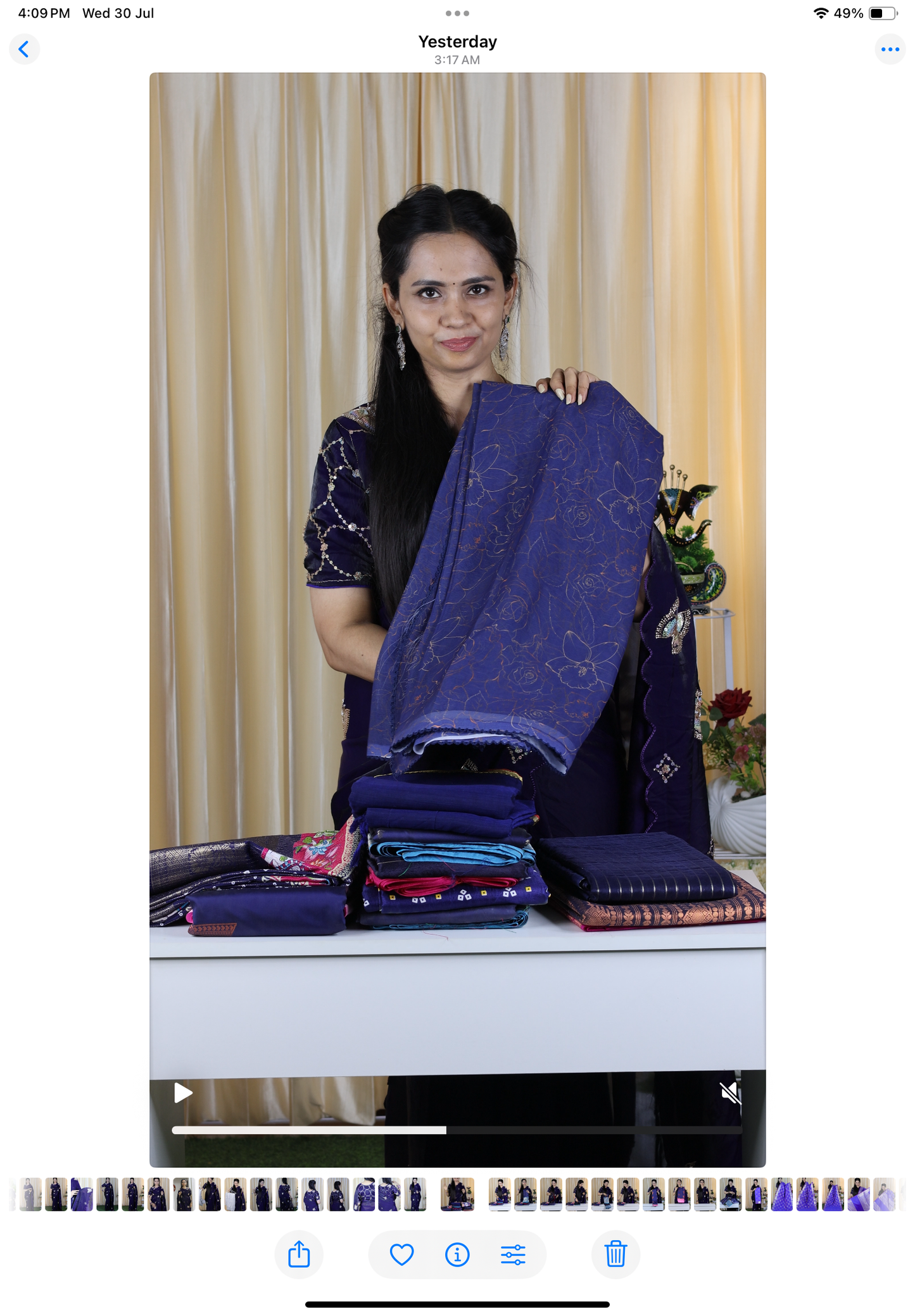 Aadi offer 🌹only saree without blouse 😍