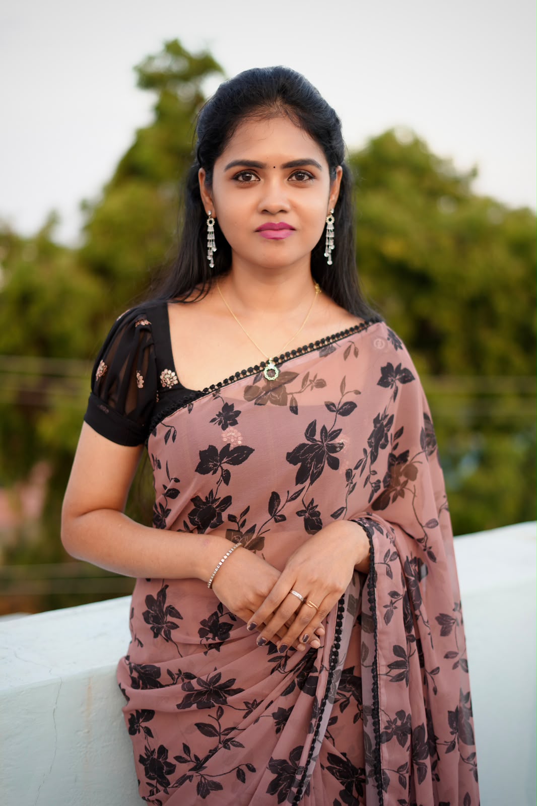Soft georgette sareeš„³
