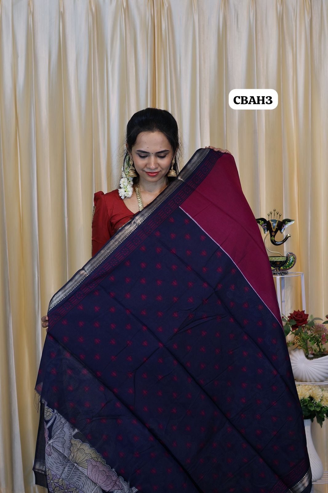 Kalamkari semi modal silks 😍😎📚