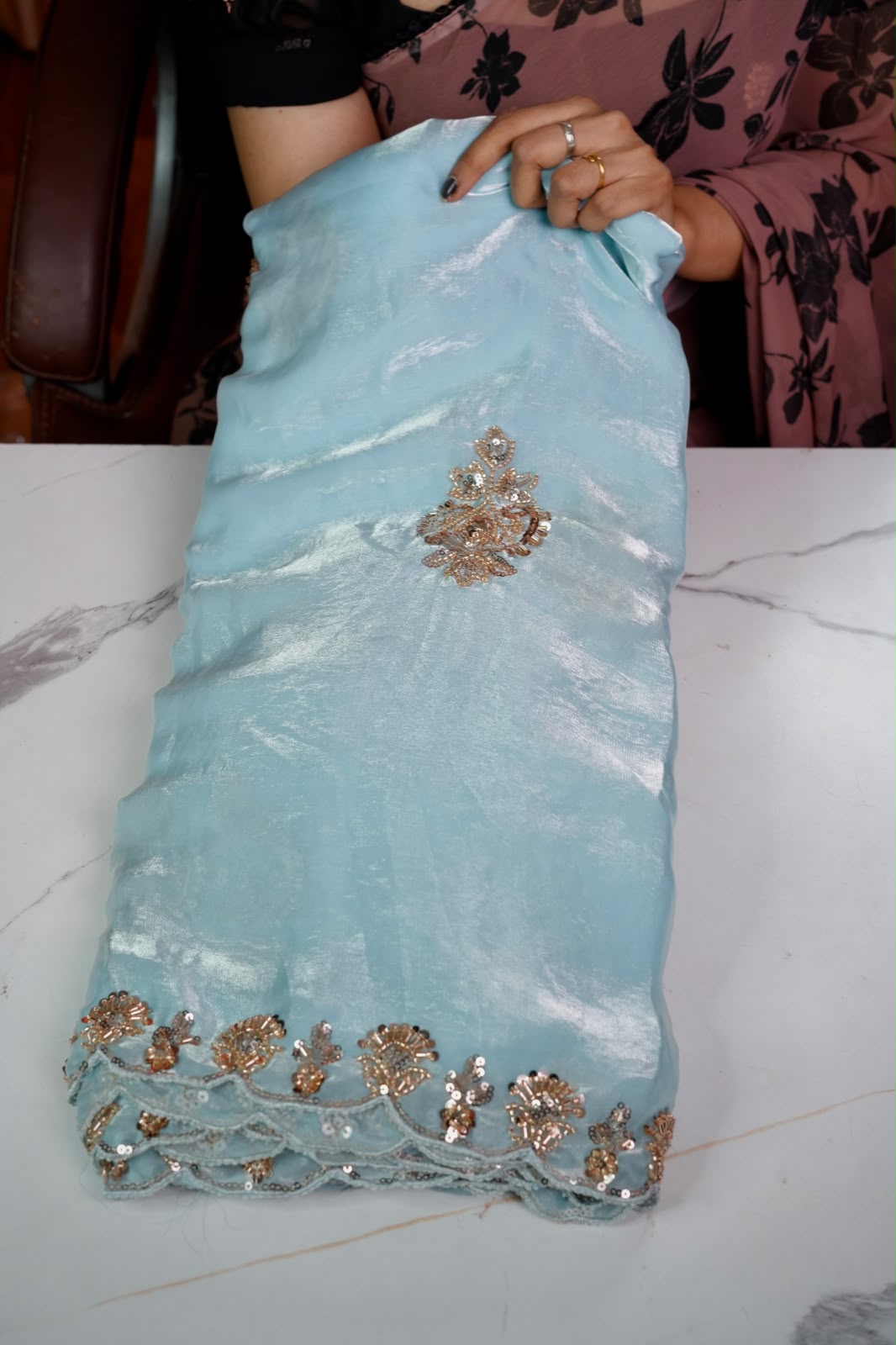 Space silk sarees🥳