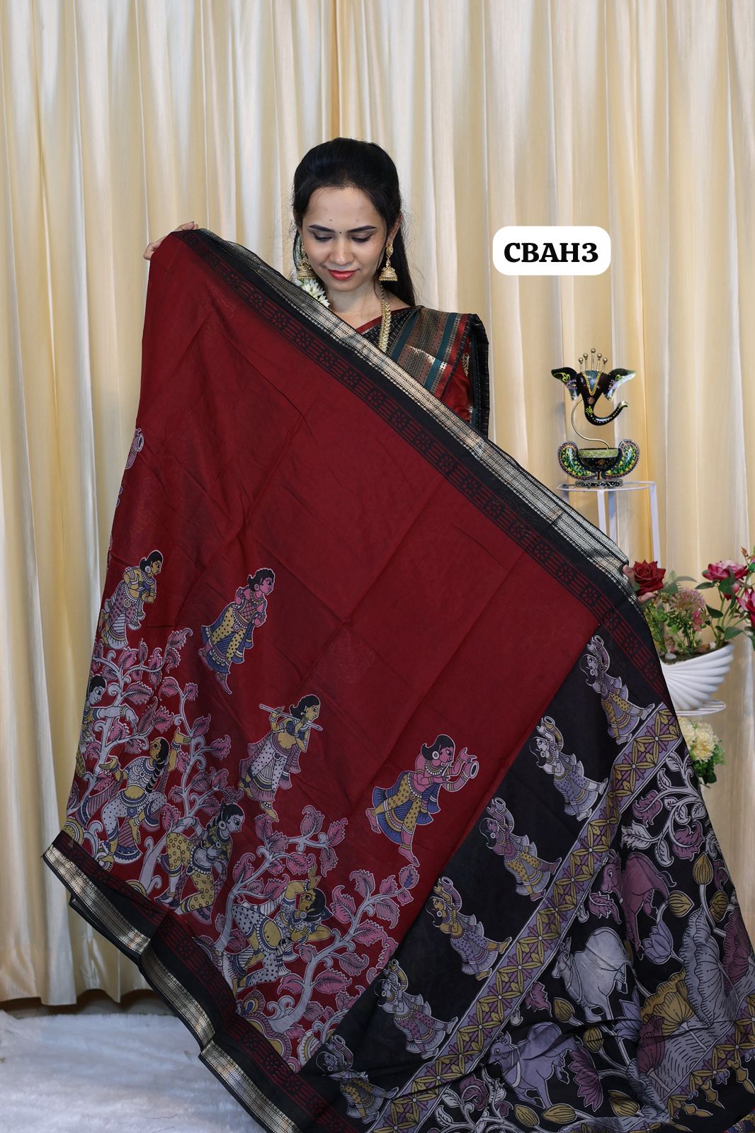 Kalamkari semi modal silks πππ