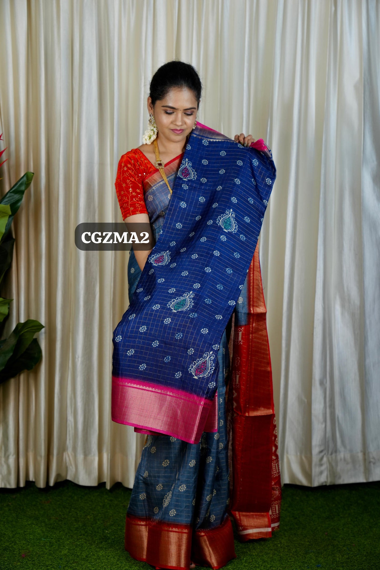 Dola silk saree sold ❌
