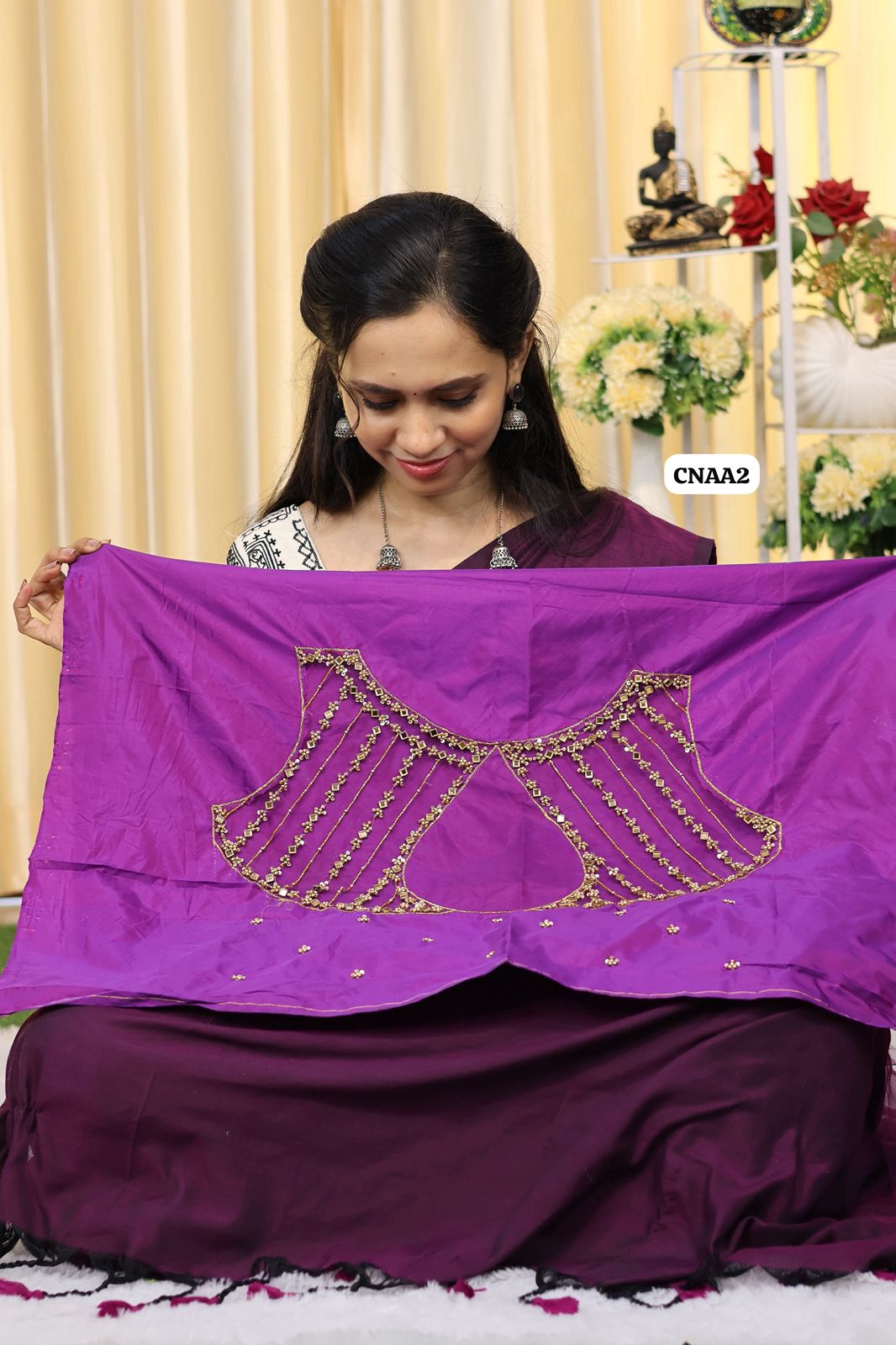 Customized net aari work 🥳