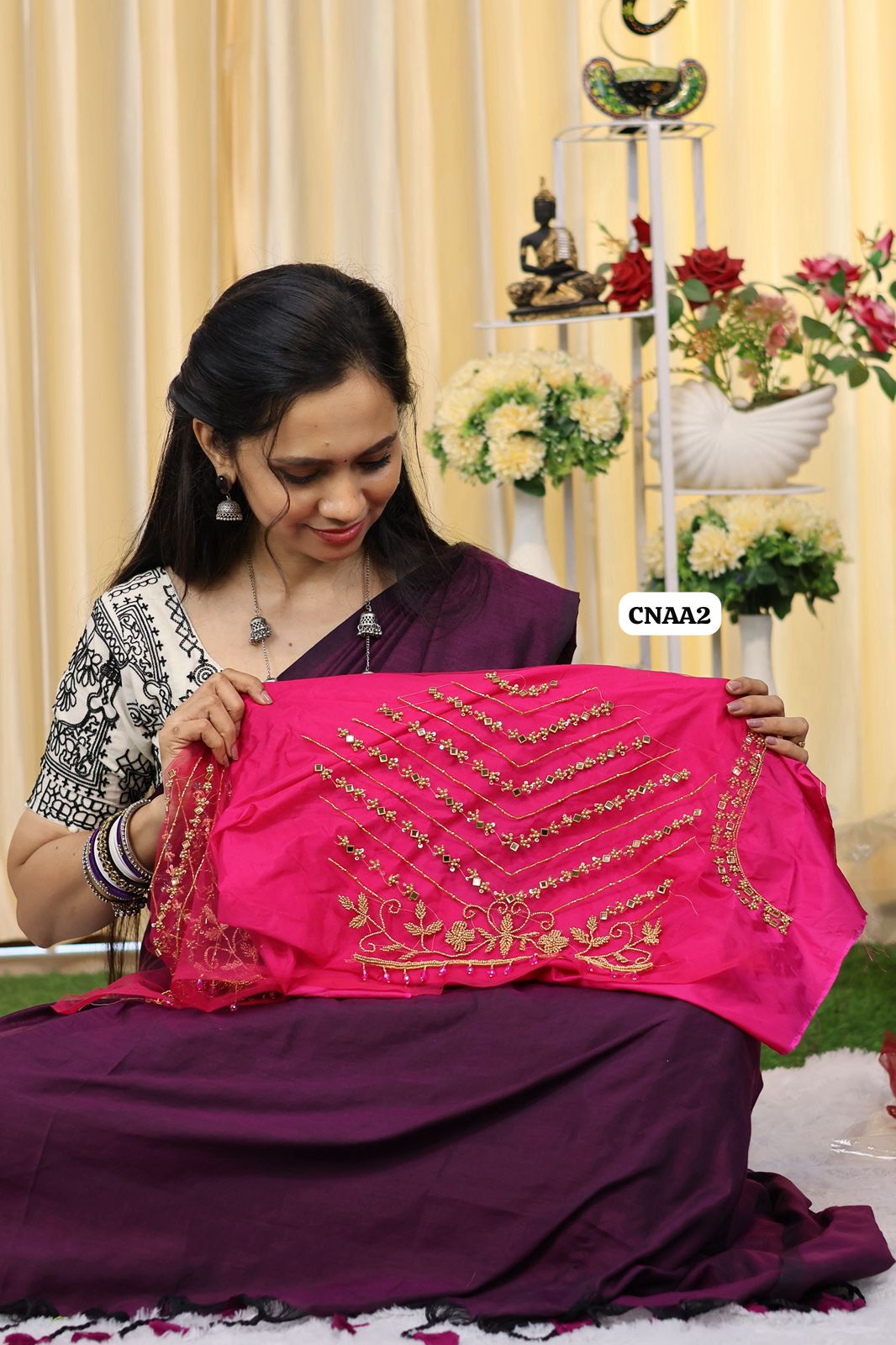 Customized net aari work ,🥳