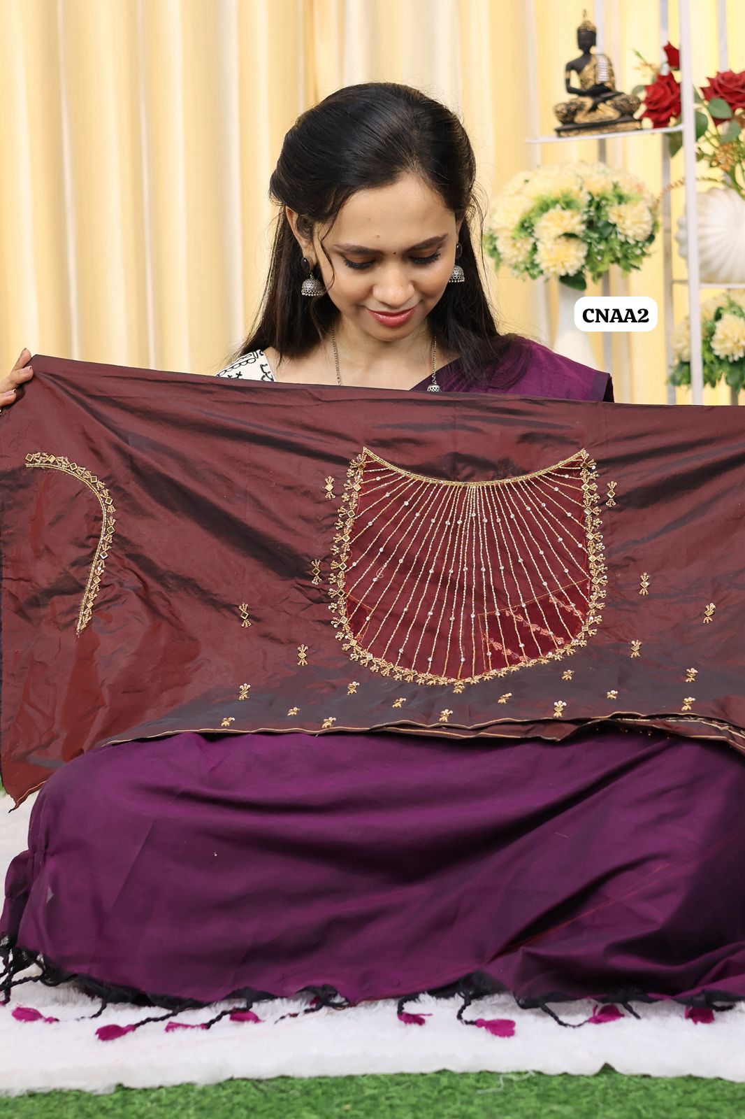 Customized net aari work ,😍🥳