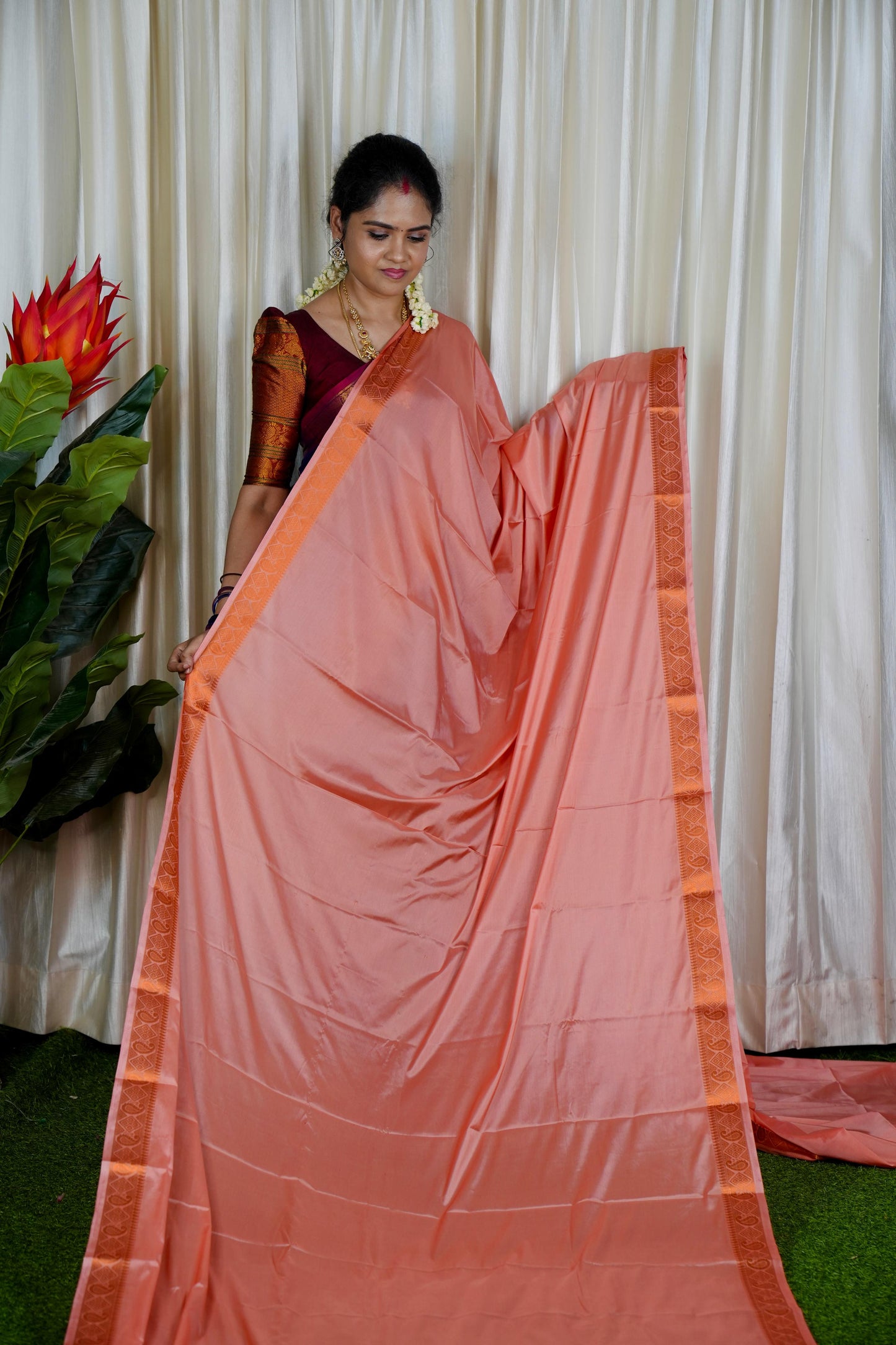 Semi Mysore crepe silkš„³