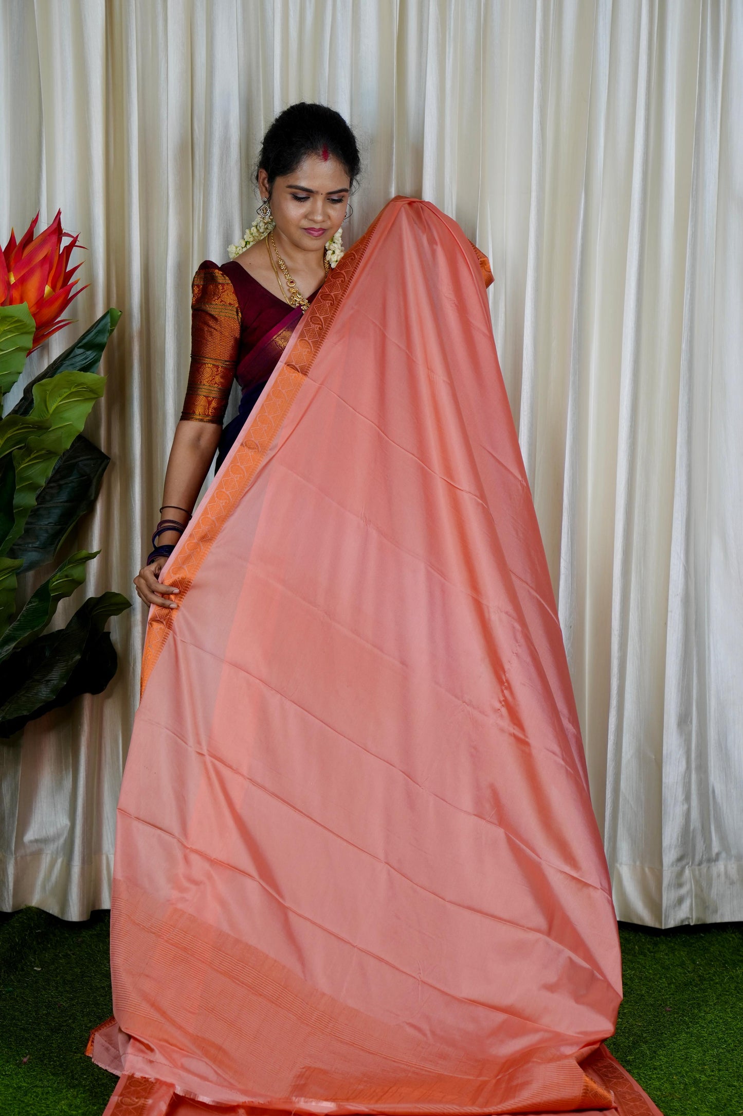 Semi Mysore crepe silkš„³