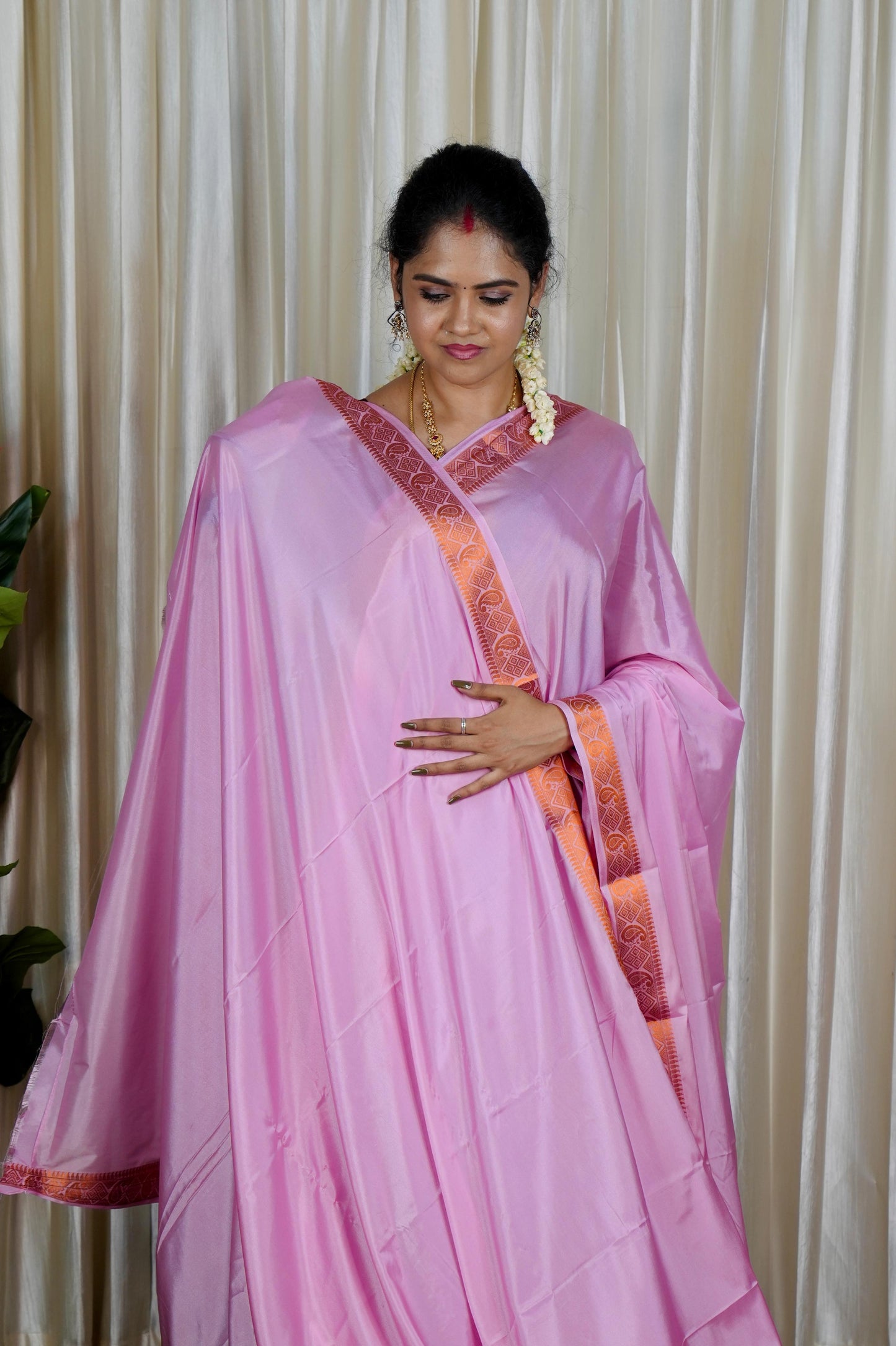 Semi Mysore crepe silk 🥳