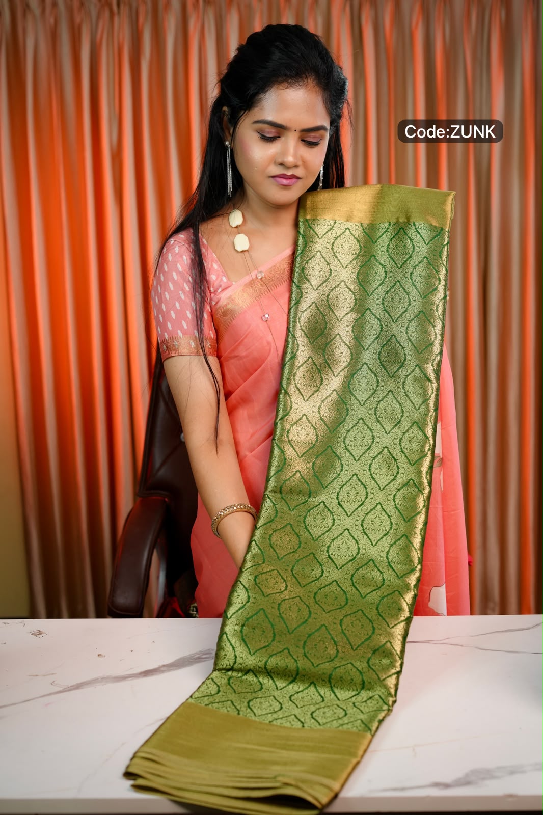 Kanchi semi silk sarees🥰😎offerⓂ️