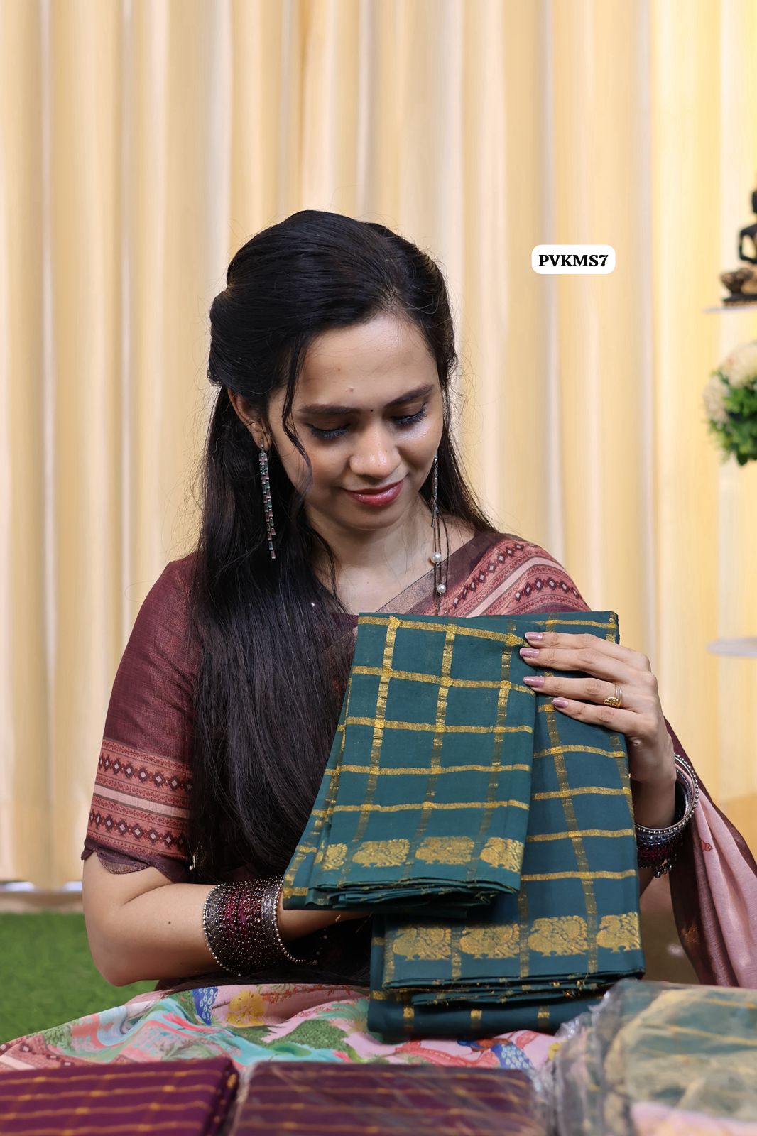 Sungudi cotton 120 count zari checks 😍😎