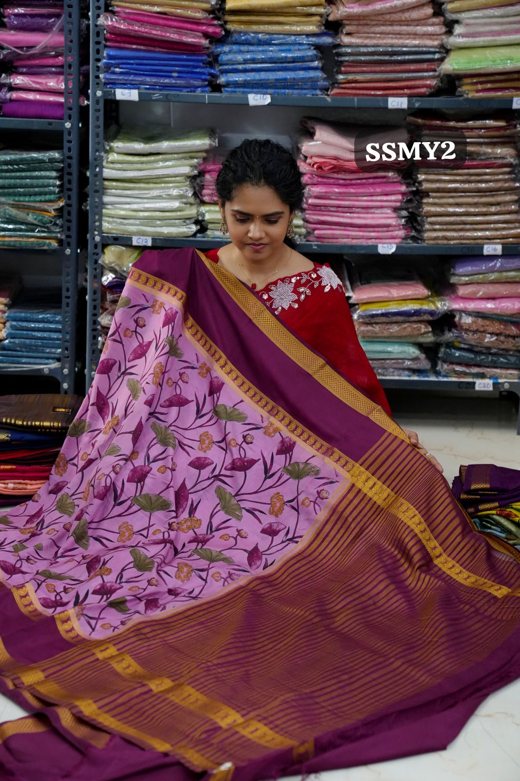 Mysore semi silk saree🥰🏃🏼♀️