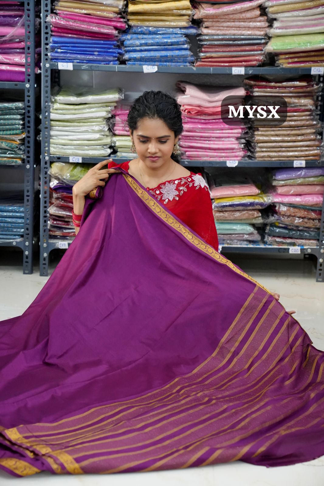 Mysore semi silk saree🥰🏃🏼♀️