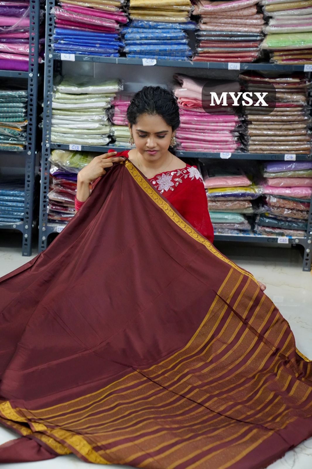 Mysore semi silk saree🥰🏃🏼♀️