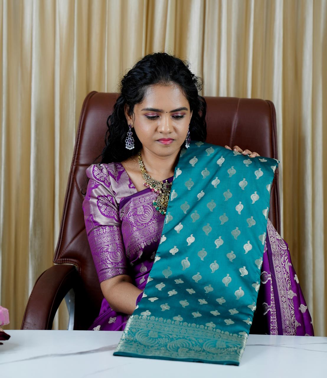 Banarasi silk saree 🥰🥳