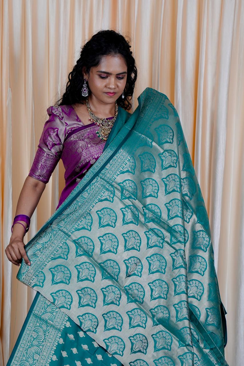 Banarasi silk saree 🥰🥳