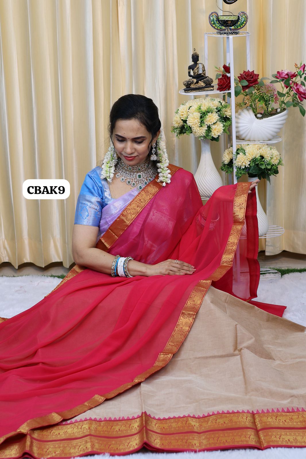 Premium Kanchi Half Saree unstitched😍😎