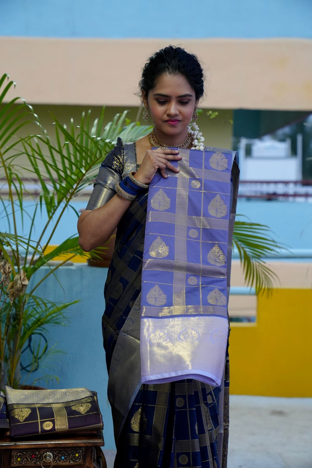 Soft silk saree🥰🥳
