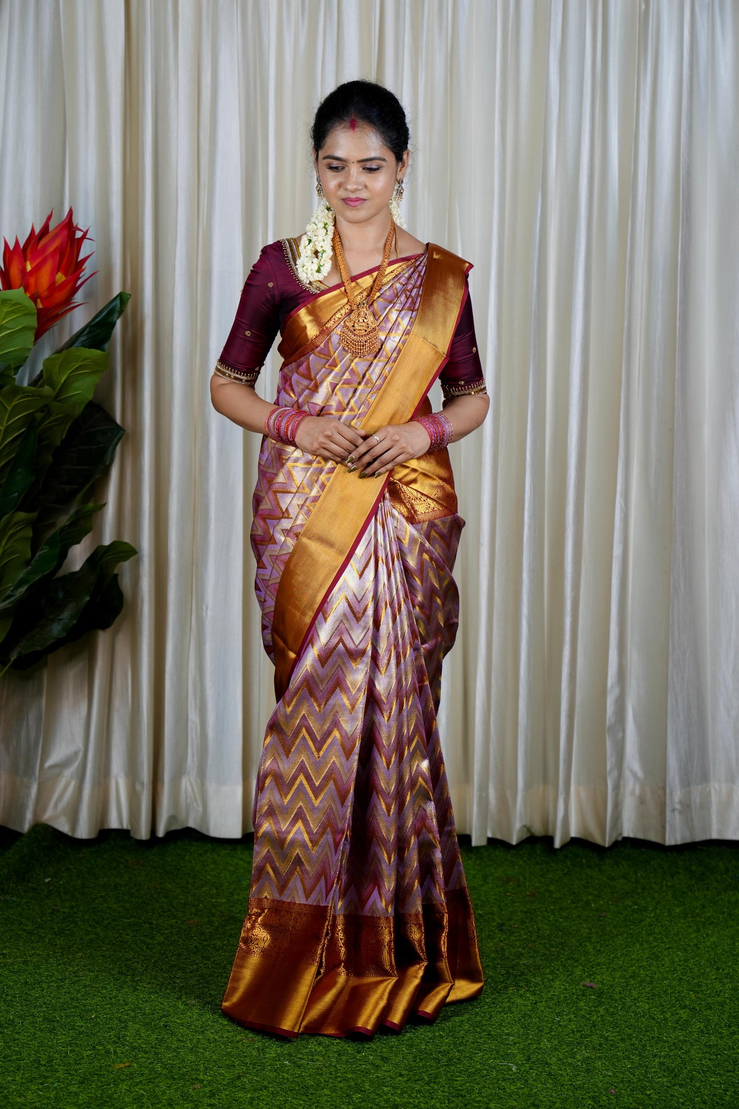 Kanchi inspired semi silk❌