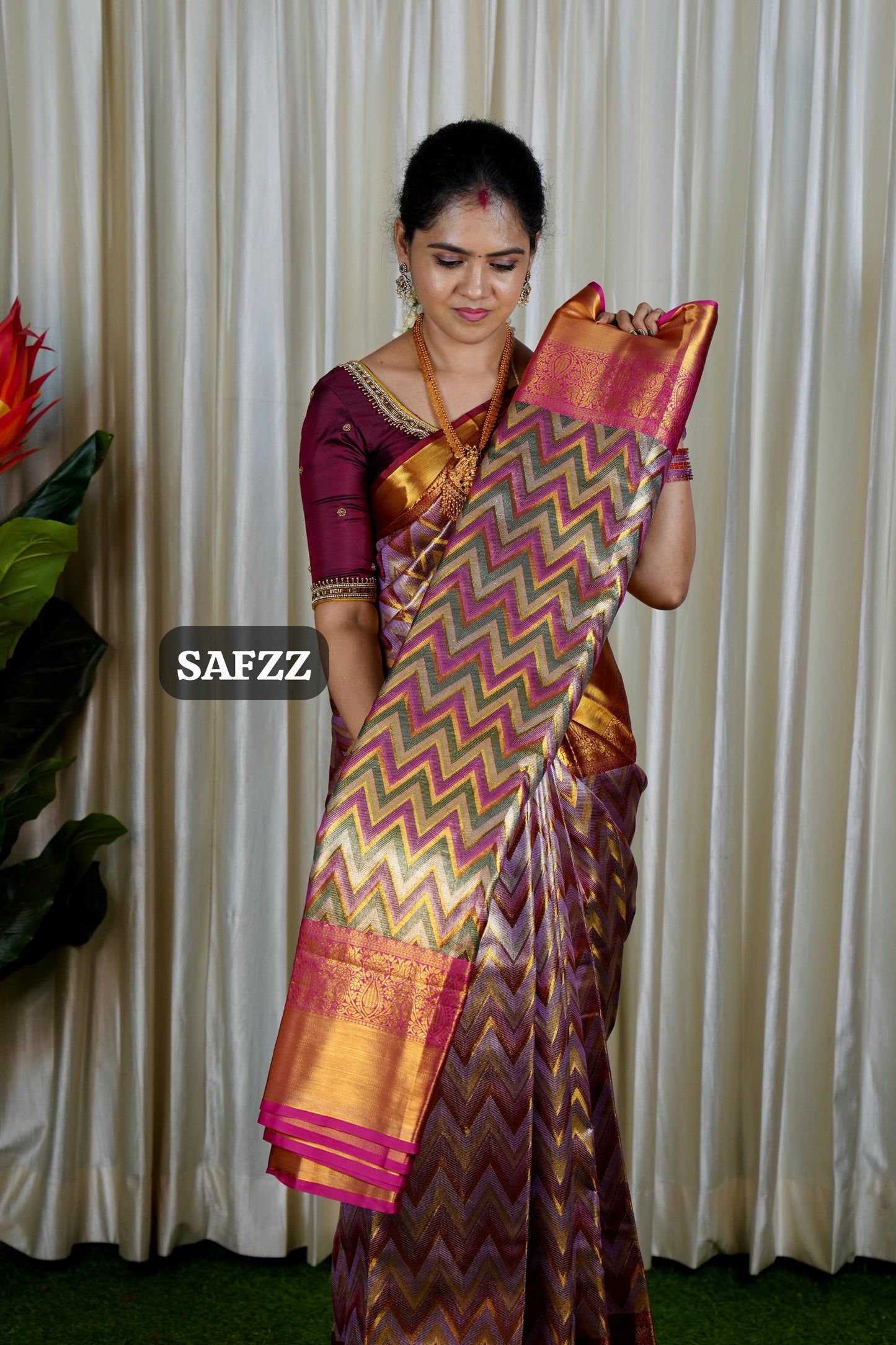 Kanchi inspired semi silk prebook ❌