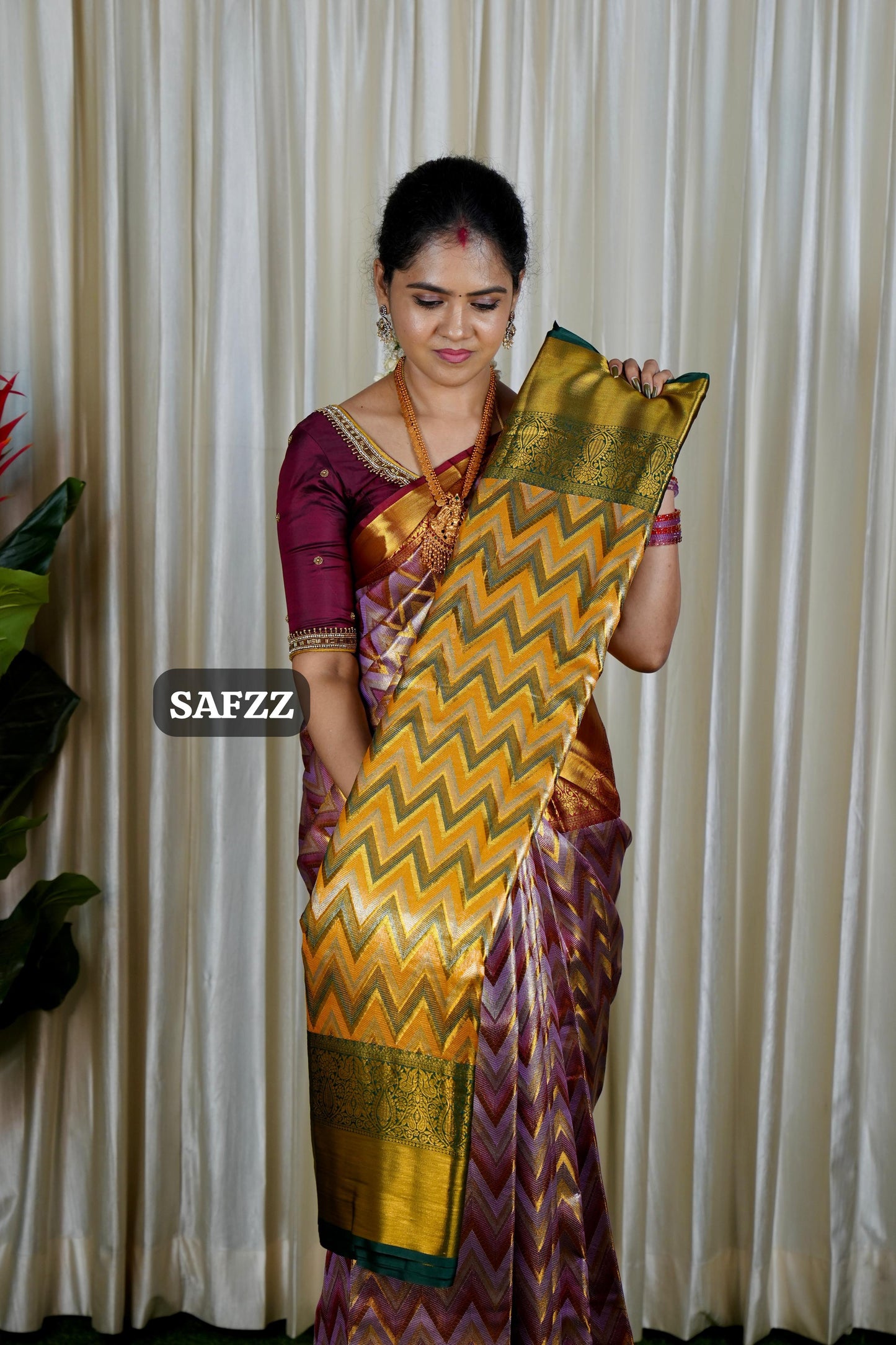 Kanchi inspired semi silk❌