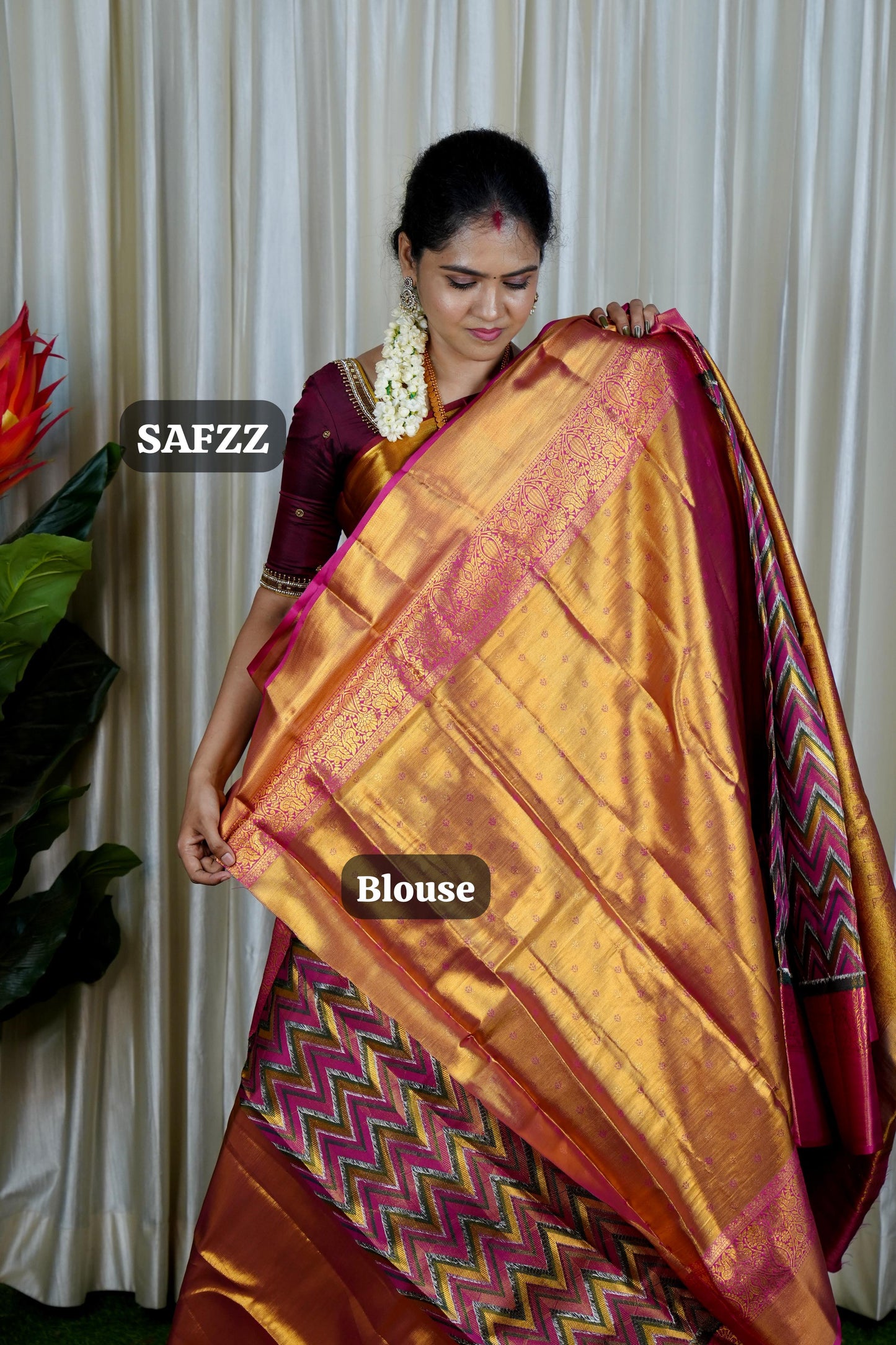 Kanchi inspired semi silk prebook ❌
