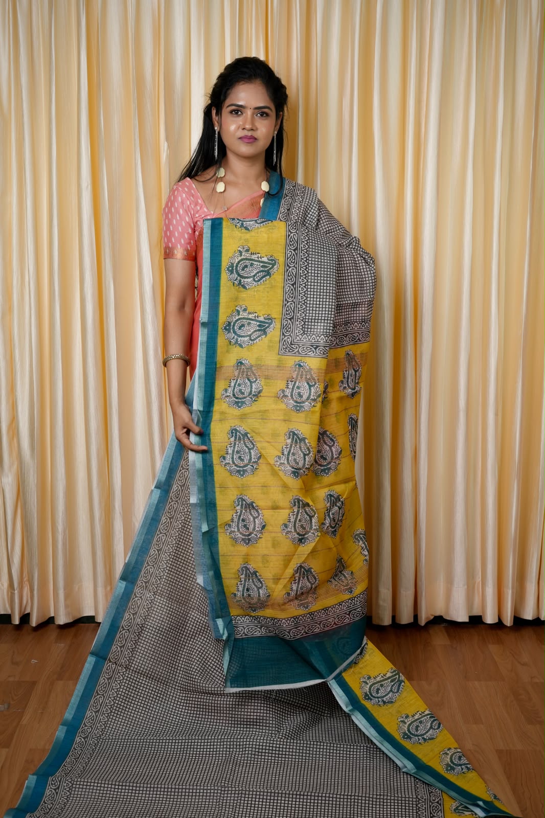 Linen cotton sarees🥳