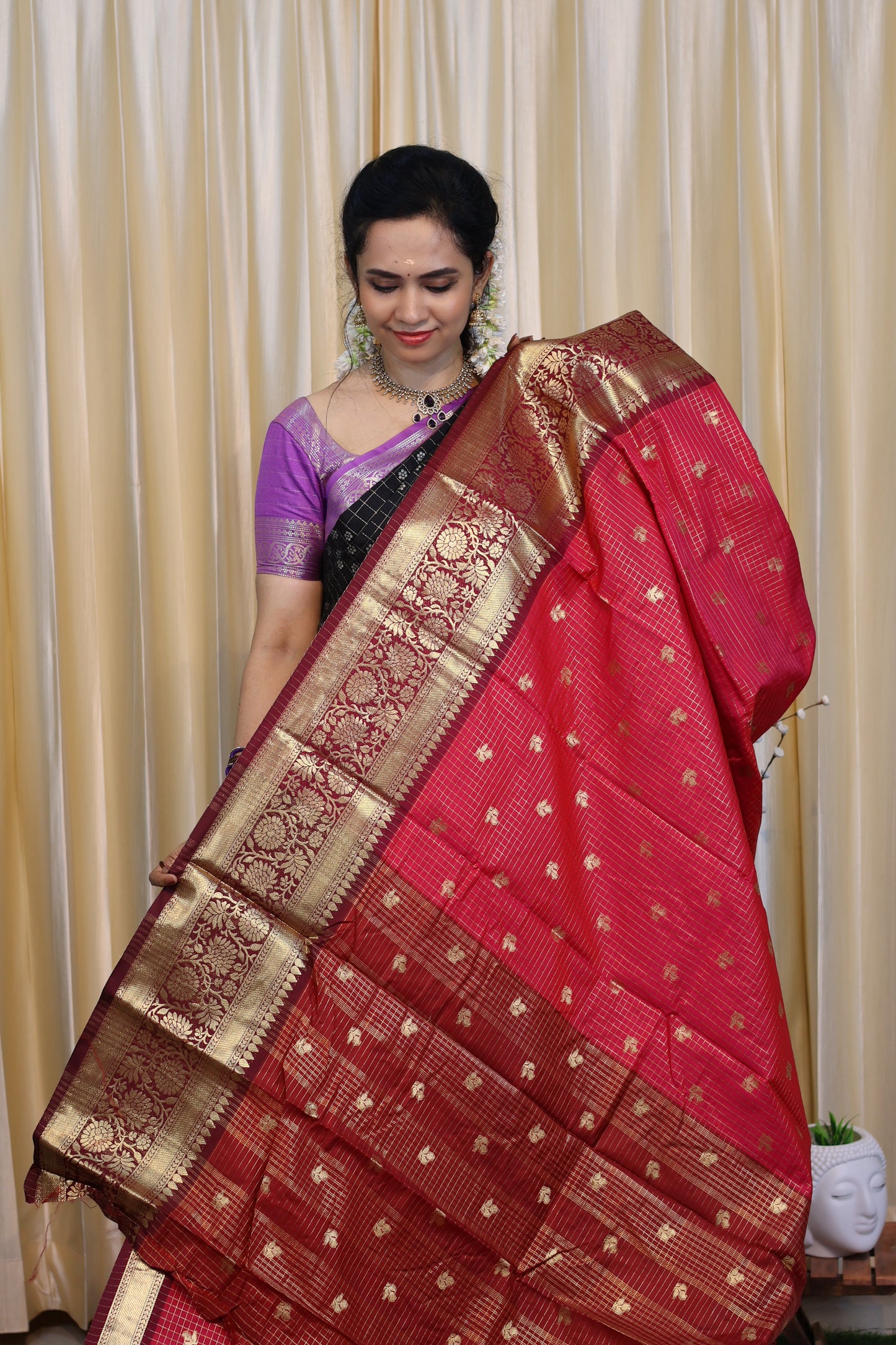 Kanchi Semi silk saree😍😎🥳