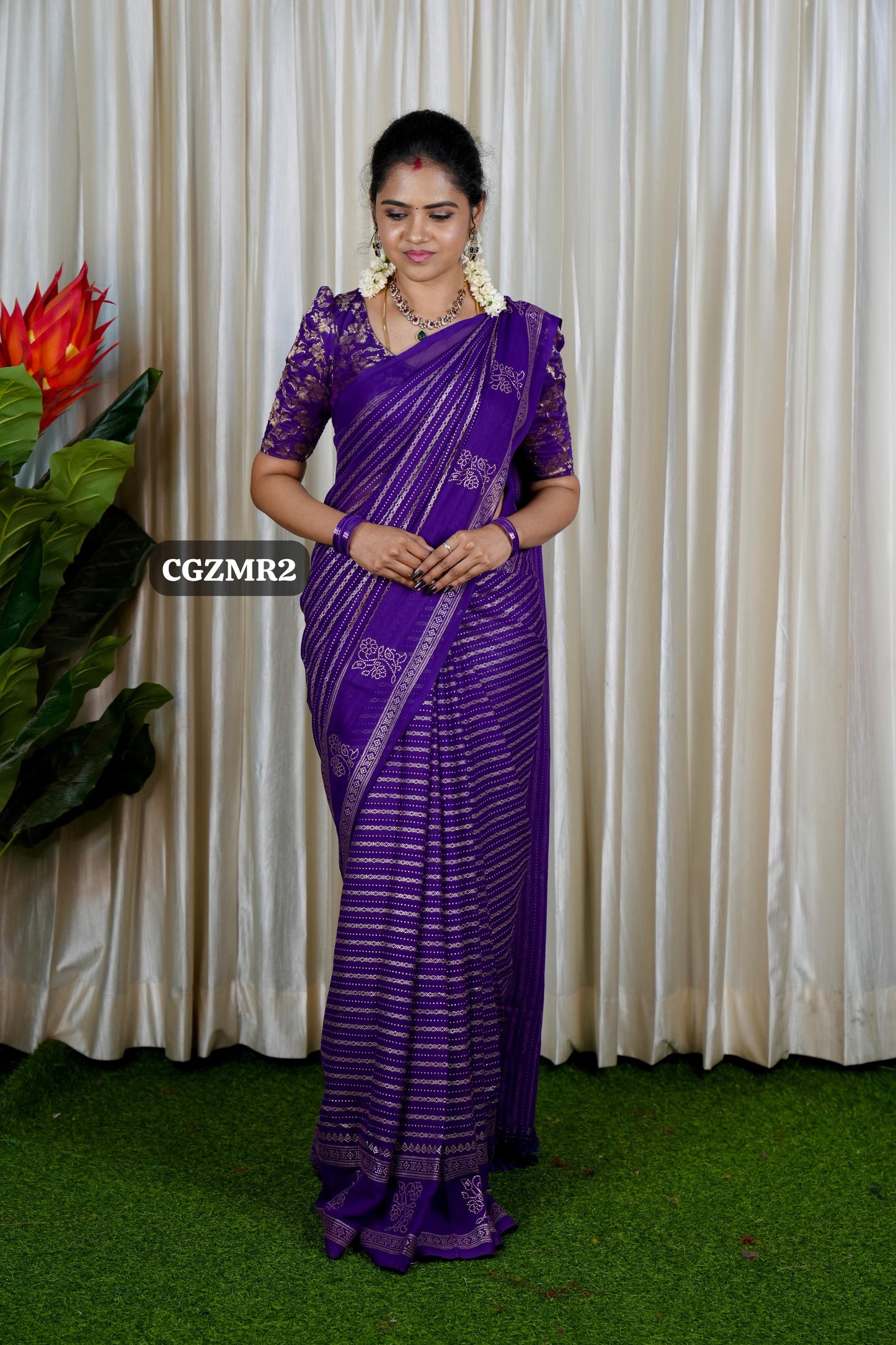 Georgette saree❌