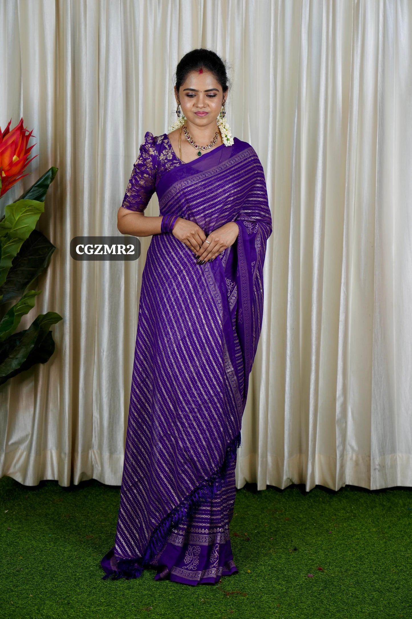 Georgette saree❌