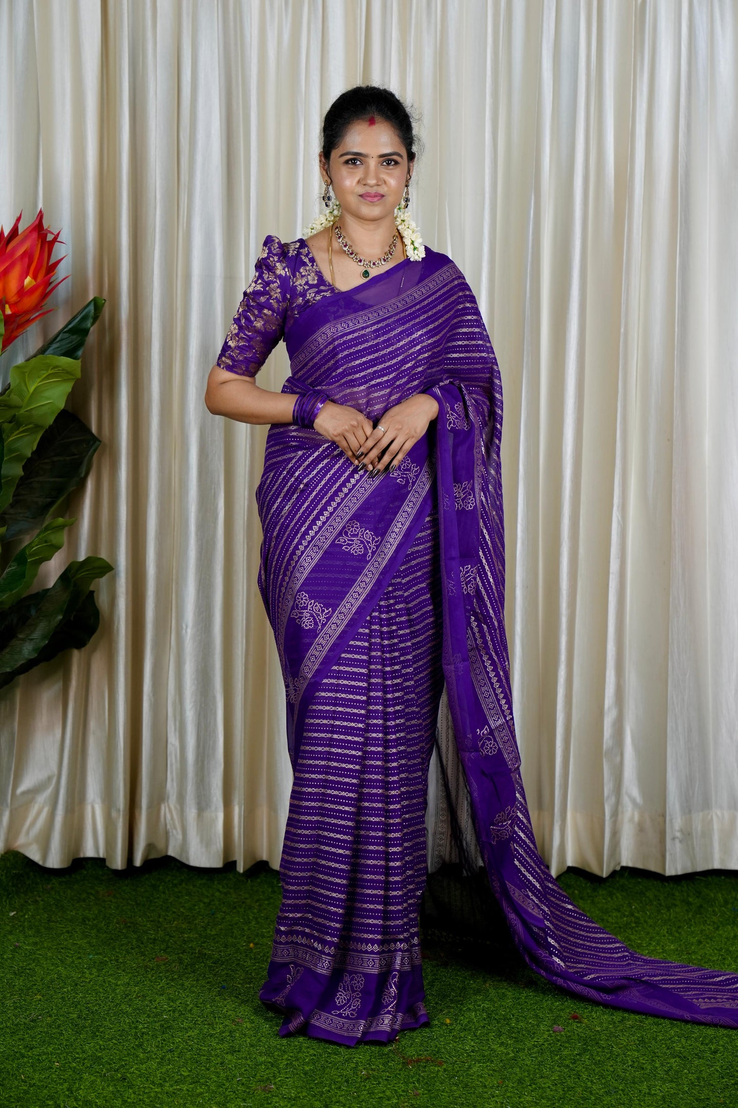 Georgette saree❌