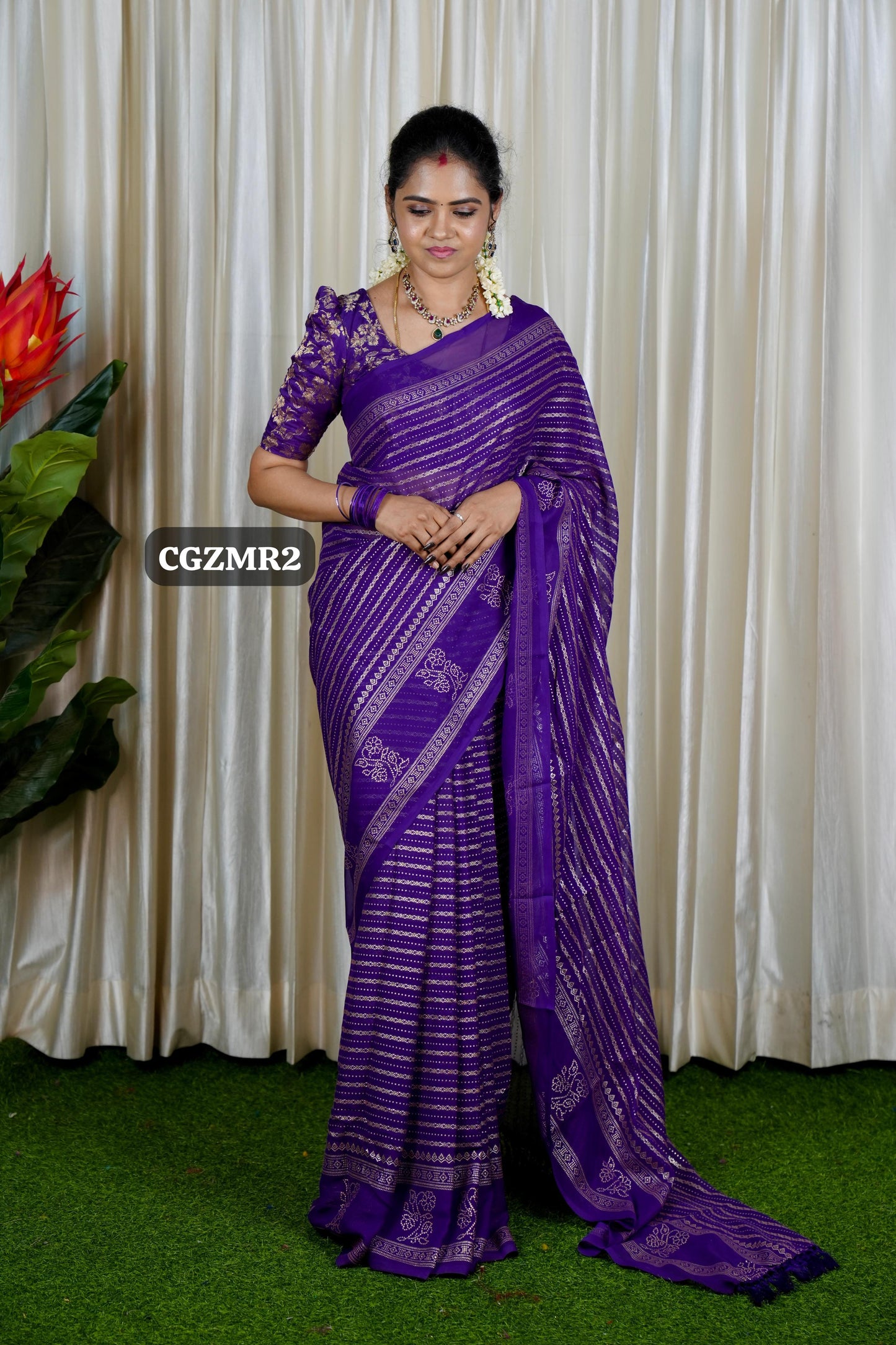 Georgette saree❌