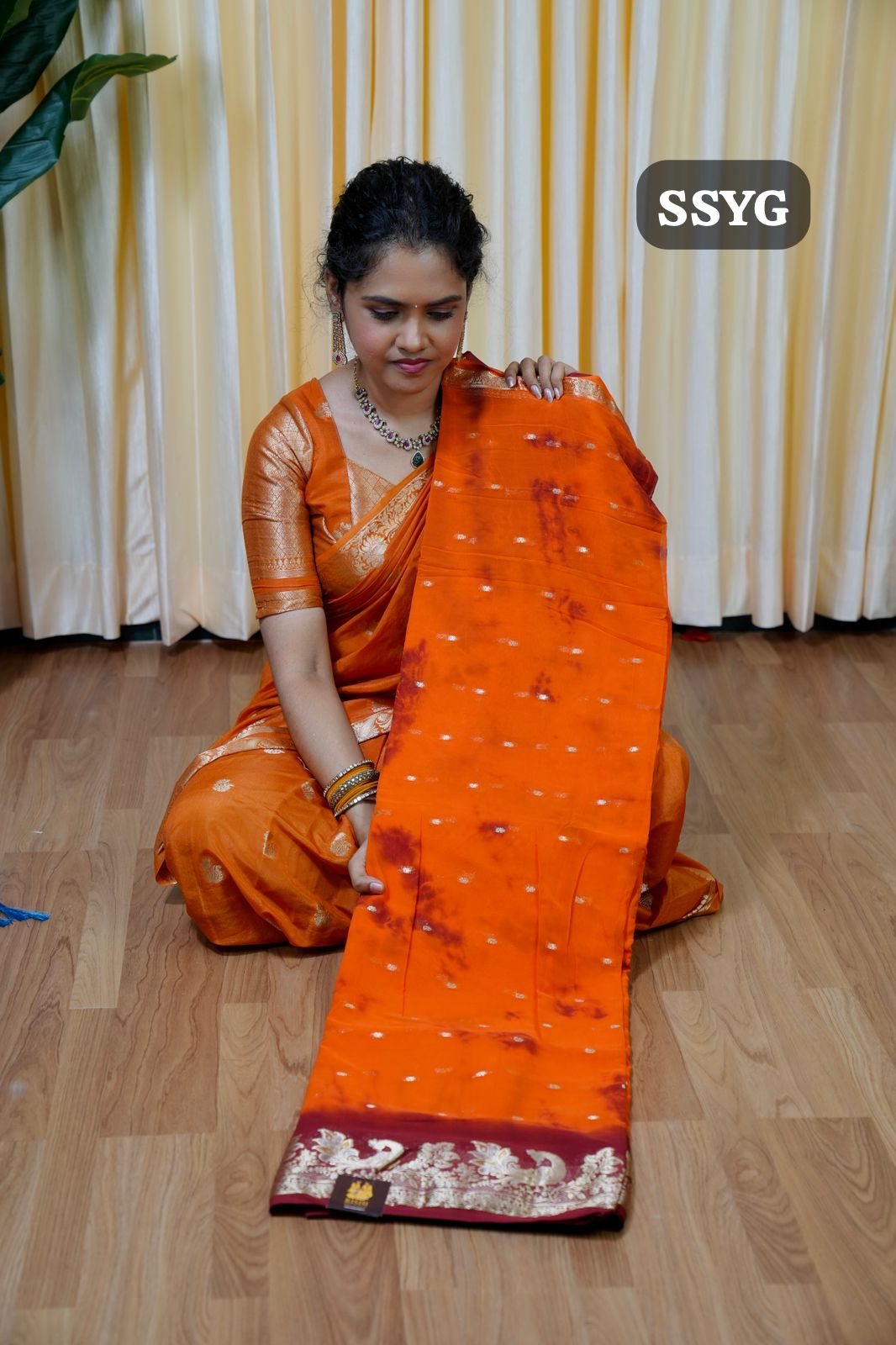 Chiffon saree❌️