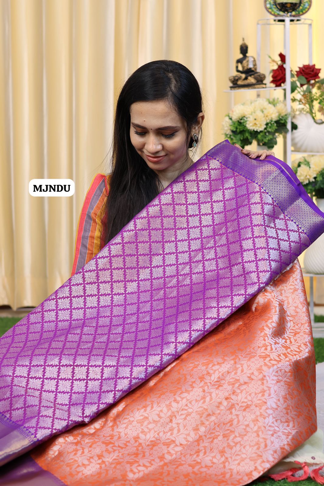 Soft Katan saree Ⓜ️😍