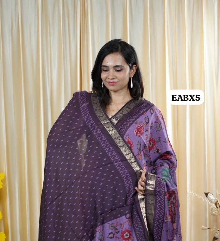 Maheshwari semi soft silk saree😍😎