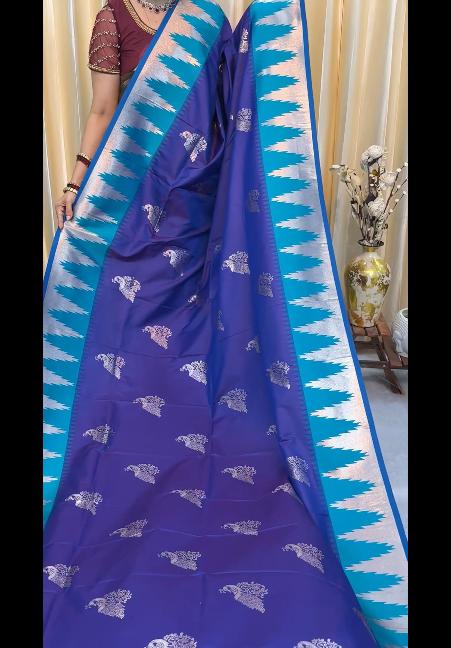 Kanchi Semi Silk Saree๐๐๐