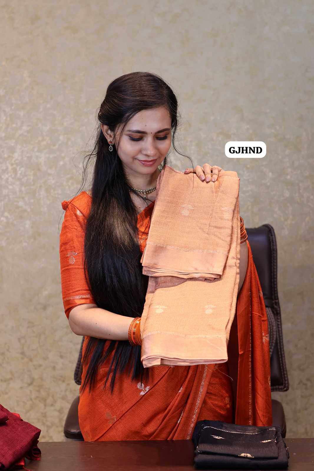 Pure viscose satin border with zari weaving georgette,Crafted for new Trends🥳🥰