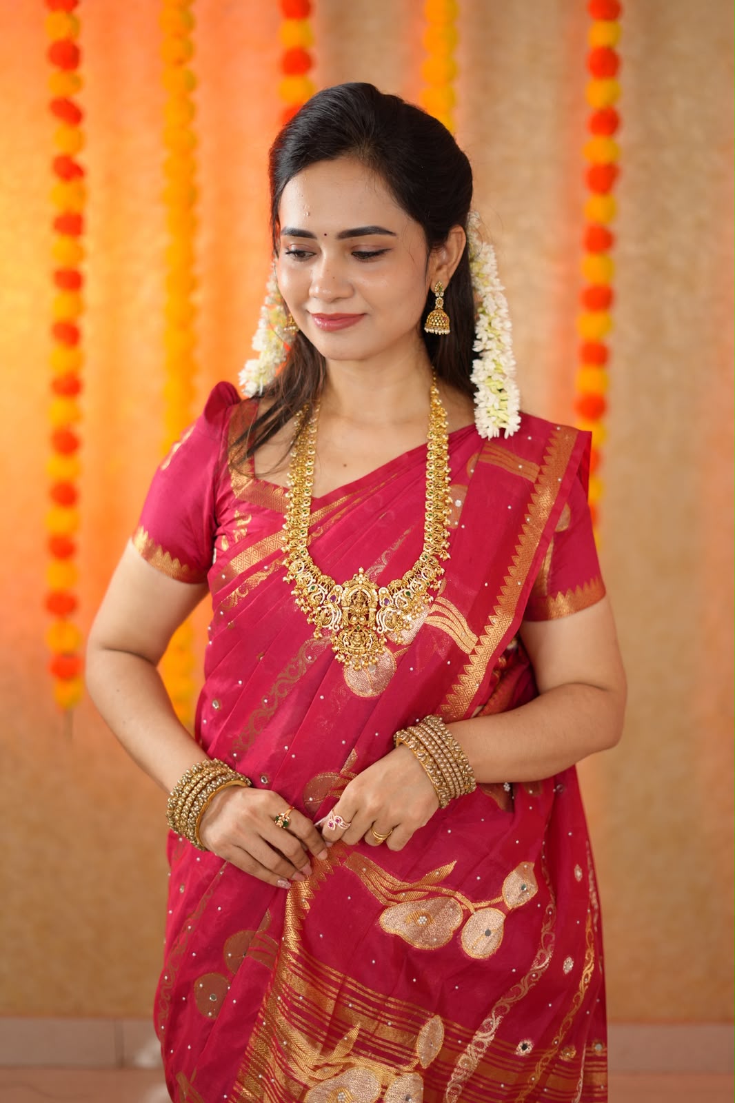 Soft silk with real mirror work sarees🥳