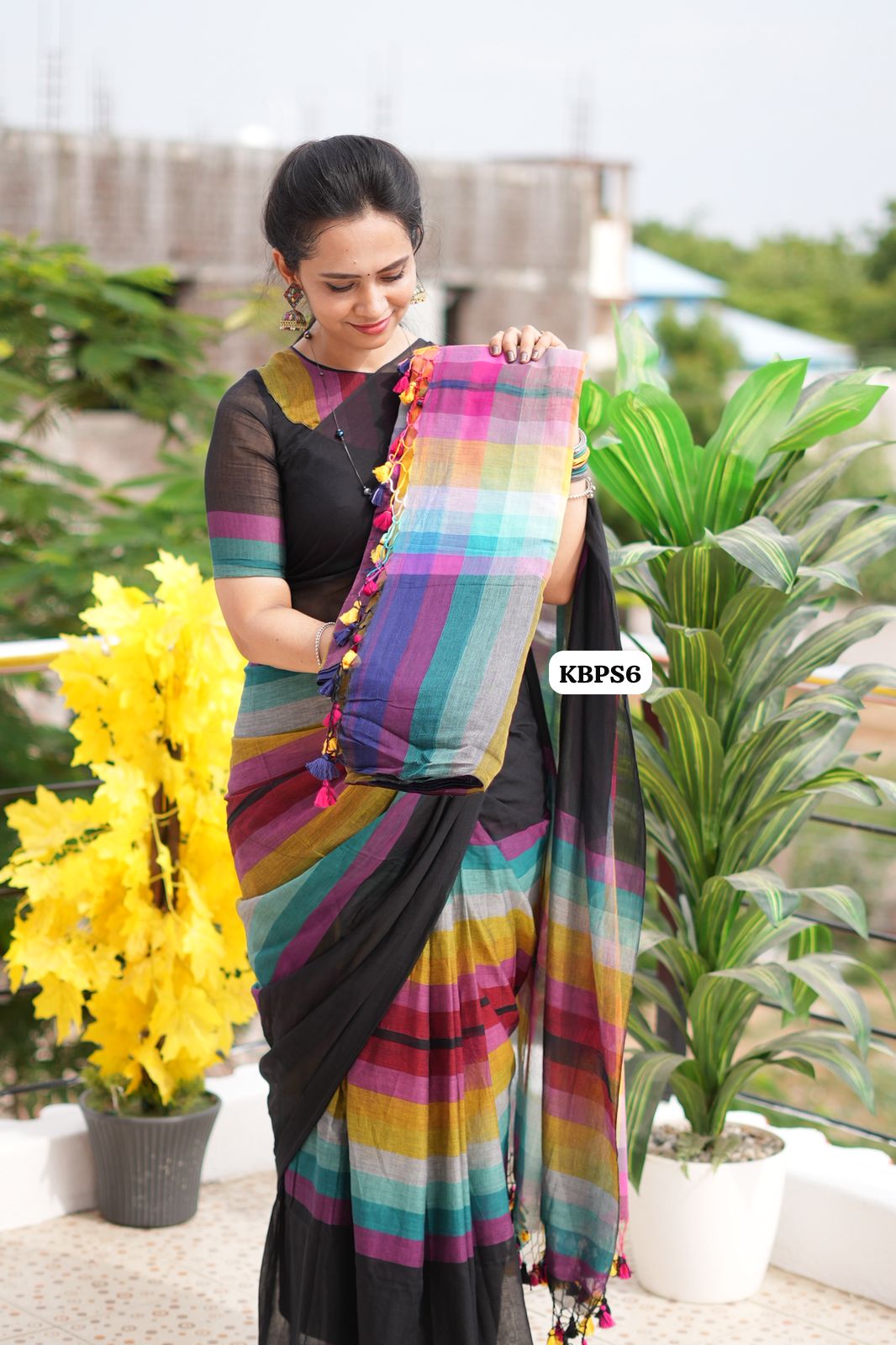 soft linen mix mul mul cotton saree premium quality🍄✅